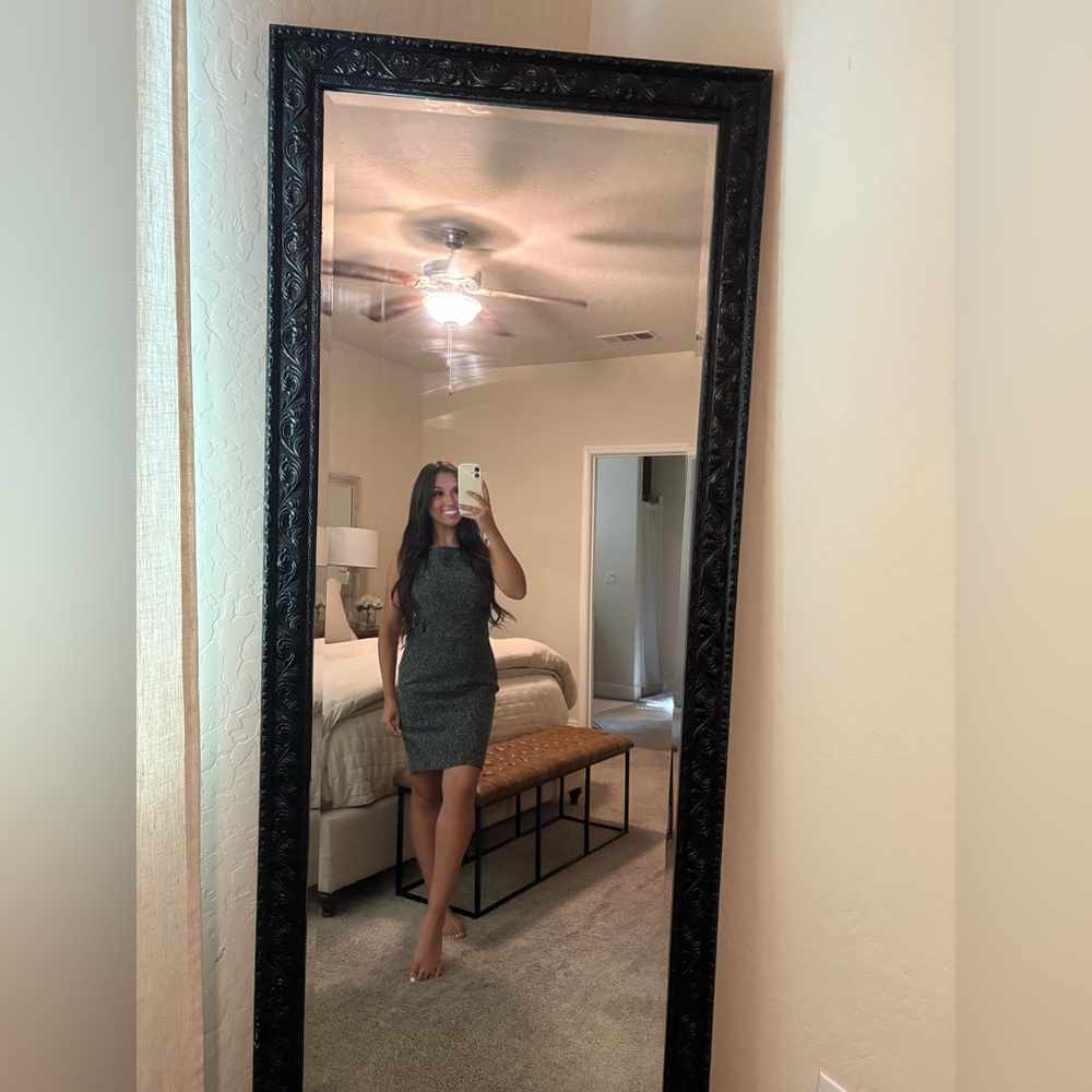 Banana Republic Charcoal Mini Dress